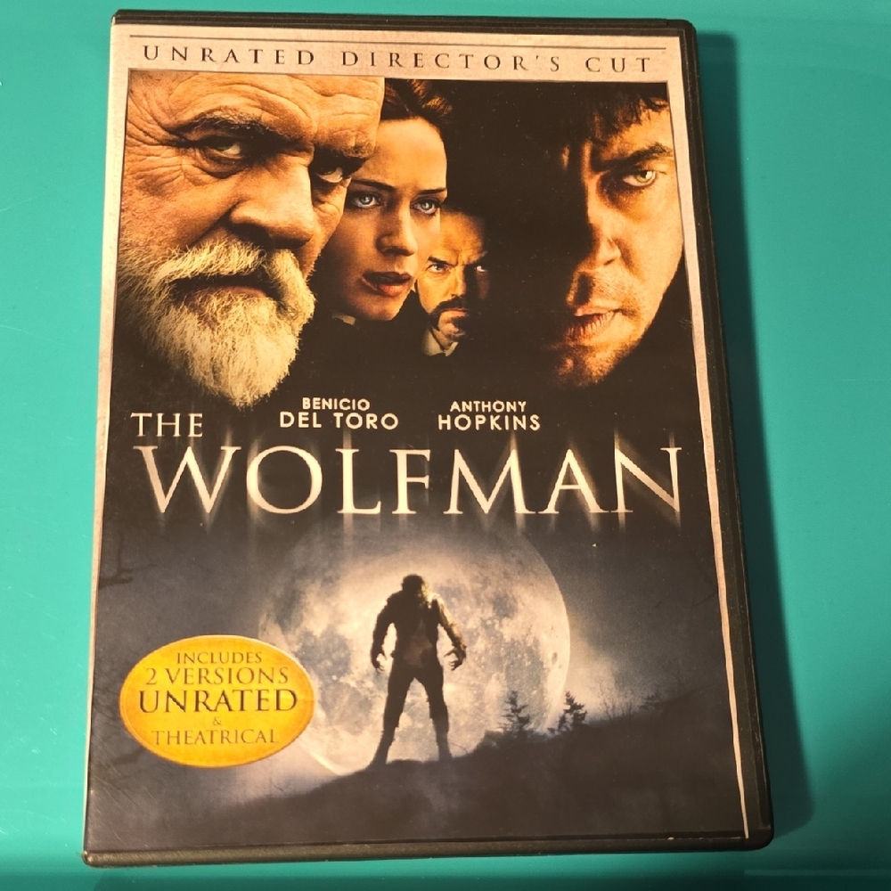 The Wolfman - Movie DVD Unrated Director's Cut